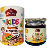 Şenay Kids Macun Zencefilli Keçiboynuzu Macunu ( Kakao + Vitamin ) 240 g - 1