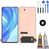 Xiaomi Mi 11 Lite Uyumlu A Kalite Lcd Ekran Dokunmatik + Montaj Seti - 1