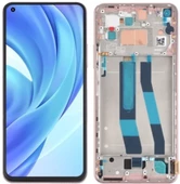 Xiaomi Mi 11 Lite Uyumlu Çıtalı A Kalite Lcd Ekran Dokunmatik Gold - 1