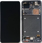 Xiaomi Mi 11 Ultra Uyumlu Çıtalı Lcd Ekran Dokunmatik Siyah - 1