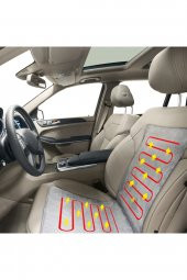 Elektrikli Oto Minderi Sırtlı Dijital Kumandalı - 12 Volt - 1