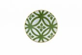 Porland Morocco Desen1 Yeşil Ergonomik Çay Tabağı 12Cm - 1