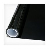 Çizilmez Süper Koyu Siyah Cam Filmi Koyu Ton 100 cm x 5 metre Dark Black Yüzde 5 - 4