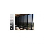 Carub Cam Filmi 50Cmx 6M Orta Siyah Ragle Ve Falçata Hediye Balkon Ev Ofis Otomobil Cam Filmi - 7