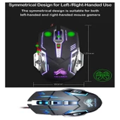 GXT 7D Usb 3200dpi Makrolu Gaming Mouse 7 TUŞLU RAINBOW 7 LED AYDINLATMA - 2