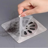 3B Trend 10 Adet Banyo Gider Süzgeci, Lavobo Süzgeci, Gider Kapağı, Sineklik, Böcek Önleyici thumbnail 2