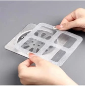 3B Trend 10 Adet Banyo Gider Süzgeci, Lavobo Süzgeci, Gider Kapağı, Sineklik, Böcek Önleyici thumbnail 1