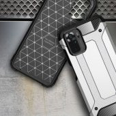 KNY Xiaomi Redmi Note 10S Kılıf Ultra Korumalı Çift Katmanlı Armour Case Rose Gold - 2