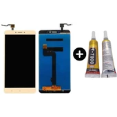 Xiaomi Mi Max 2 Uyumlu Servis Lcd Ekran Dokunmatik Gold + B7000 - 1