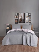 Colors & Colors Dilara çift kişilik yatak örtüsü seti 220*240 Gri /a gri - 1