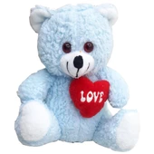 Sevgiliye Özel Hediye Oyuncak Peluş Kalpli Ayı 30 Cm - 1