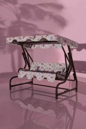 Rüya 3 Kişilik Bahçe Salıncağı Balkon Teras Salıncak  Bakır - 1