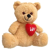 Sevgiliye Özel Hediye Oyuncak Peluş Kalpli Ayı 30 Cm - 1