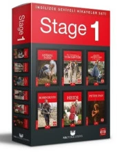 Murat Kurt İngilizce Hikaye Seti 6 Kitap KUTULU (Stage 1) - 1