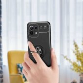 Xiaomi Mi 11 Lite Yüzüklü Silikon Kılıf - 11