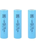 Aspilsan 3 Adet INR18650A28 Li-Ion 2800 Mah Şarjlı Pil - 1