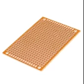 5X7CM Pertinaks Pcb Proto 10X24 432 Adet Bakır Delik Prototip Deney Kartı 2.54MM Pertenaks thumbnail 4