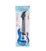 Pilli Müzikli Gitar Renkli - Mavi Su Dünyası thumbnail 1