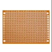 5X7CM Pertinaks Pcb Proto 10X24 432 Adet Bakır Delik Prototip Deney Kartı 2.54MM Pertenaks thumbnail 2
