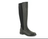 VENÜS 20711K DÜZ TOPUK STREÇ DETAYLI GÜNLÜK DERİ KADIN ÇİZME thumbnail 1