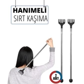ModaCar 2 Lİ Hanımeli Metal Sırt Kaşıma Aparatı - 1