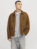 Jack Jones Suede Hakiki suet Erkek Ceket 12278575 thumbnail 3