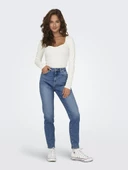 Only Emıly Stretch Hw Kadın Jean Pantolon 15283925 - 5