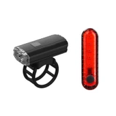 Epic QuickSet Usb Şarjlı Ön Arka Bisiklet Aydınlatma Seti FST-403 - 1