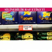 Pvc Yaz - Sil Market Raf Profil İçi Fiyat Etiketi 10 x 3,8 cm 100 Adet - 2