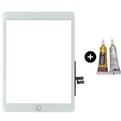 iPad 8.Nesil A2270-A2428-A2429-A2430 Uyumlu A Kalite Home Tuşlu Dokunmatik Beyaz + B7000 - 1