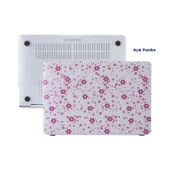 Macbook Air M1 Kılıf 13 inç FlowerQT01NL (TouchID'li M1 Air) A2337 A2179 A1932 ile Uyumlu - 3