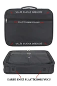 Case Club 216 Kasalı Laptop Evrak Çantası  15,6 inç Darbe Emici Koruma Omuz Askılı - 5