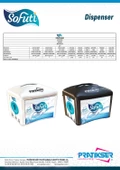 SOFUTI Horeca Peçete - 100x190mm - Dispenser - Beyaz - 2