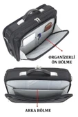 Case Club 216 15,6 inç Kasalı Laptop Evrak Çantası Darbe Emici Koruma Omuz Askılı - 6