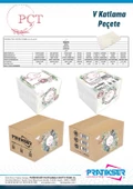 PÇT Horeca Peçete - 100x190mm - 250Ad/Paket - 3
