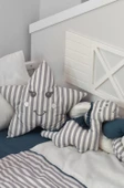 Bibaby Dino Saç Örgü Montessori Uyku Seti 69114 İndigo - 2