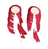 Artık Okuyorum Rozet Kokart  Kurdelalı   25 Adet - 1