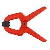 2 ADET Yaylı Kıskaç Mandal El Tip İşkence Kırmızı Klips Mengene Hobi 75 mm 3 inç - 6