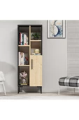 Cantek Dizayn Royal Mermer Safir Meşe Ephesus Kitaplık Ve Çok Amaçlı Dolap - 2