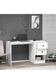Cantek Dizayn Dıfferent Çalışma Masası Beyaz-Beyaz - 2
