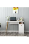 Cantek Dizayn Cannas Çalışma Masası Beyaz - 2