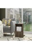 Demonte Decor Bir Raflı Serçe Yan Sehpa Ceviz-Ceviz - 3