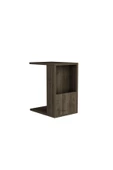 Demonte Decor Bir Raflı Serçe Yan Sehpa Ceviz-Ceviz - 5