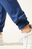Bel Lastikli İpli Jogger Pantolon Lacivert thumbnail 4