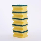 Everklean Set Oluklu Sünger 5'li Sarı 17x8 - 1