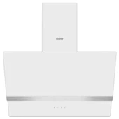 Simfer 8739 60Cm Premium Beyaz 2 Cam, Inox Dekorlu Davlumbaz - 1