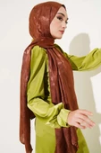Sarmal Desen Jakar Melisa Şal Kahve -92 - 3