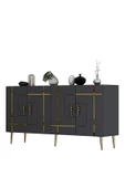 Cantek Dizayn Linect (Kb150) Konsol Antrasit-Altın - 3