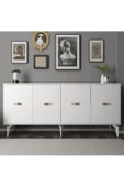 Cantek Dizayn Sintaa 180 Cm Konsol (Kx180) Beyaz-Beyaz - 1