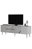 Cantek Dizayn Dekolp5Ct Tv Sehpası Beyaz-Gümüş - 4